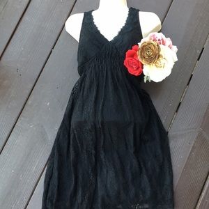 LACE EMPIRE WAIST DRESS 👗